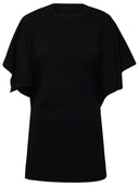 Mm6 Maison Margiela Black Cotton T Shirt