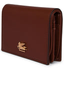 Etro Brown Lear Wallet