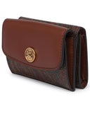 Etro 'Paisley' Brown Cotton Blend Wallet