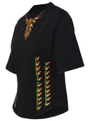 Etro Black Cotton T Shirt