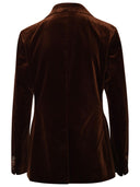 Etro Brown Velvet Blazer