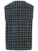Etro hellblaue Wollweste