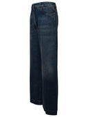 Etro Blue Cotton Jeans