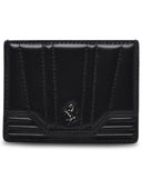 Ferrari Black Lear Cardholder