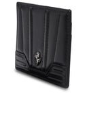 Ferrari Black Lear Cardholder