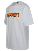Ferrari White Cotton T-shirt