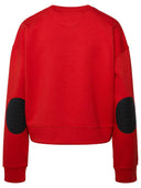 Ferrari Red Viscose Blend Sweatshirt