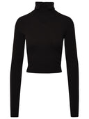 Ferrari Brown Cashmere Turtleneck Sweater