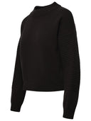 Ferrari Taupe Cashmere Blend Sweater