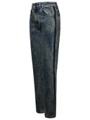 Ferrari Blue Cotton Jeans