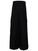 Angeli palme Pantaloni in poliammide nera