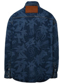 Palm Angels Blue Cotton Shirt