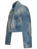 Palm Angels Paris Blue Denim Jacket