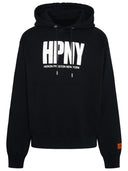 Heron Preston Hpny Black Cotton Hoodie