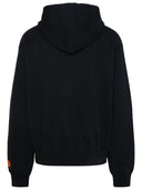 Heron Preston Hpny Black Cotton Hoodie