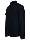 Woolrich John Rich & Bros Alaskan Blue Wool Shirt