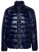Canada Goose Navy Nylon Crofton Puffer Jacket