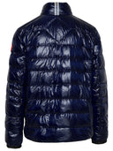 Canada Goose Navy Nylon Crofton Puffer Jacket
