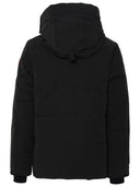Canada Goose Macmillan' Black Cotton Blend Parka