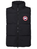Canada Goose Lawrence Vest In Black Polyamide