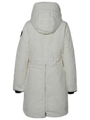 Canada Goose 'Rossclair' White Nylon Parka