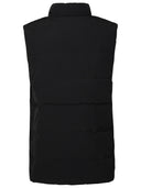 Giubbotto freestyle in nylon nero d'oca canadese