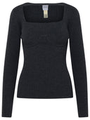 Patou Grey Wool Sweater