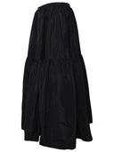 Patou Black Polyester Skirt