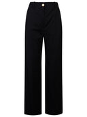 Patou Black Virgin Wool Pants