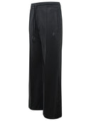 Marcelo Burlon Black Cotton Blend Pants