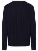 Polo Ralph Lauren蓝色棉毛衣