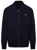 Sudadera de mezcla de algodón marina de Polo Ralph Lauren