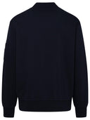 Sudadera de mezcla de algodón marina de Polo Ralph Lauren