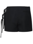 Ambush Black Wool Blend Skirt