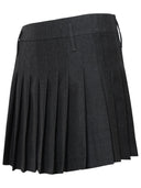 Ambush Grey Virgin Wool Skirt