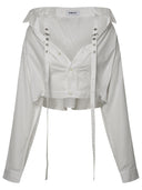 Ambush White Cotton Shirt