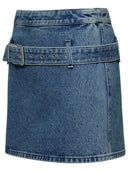 Ambush Blue Denim Skirt