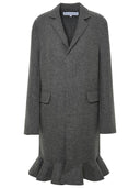 JW Anderson Grey Wollmantel