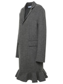 JW Anderson Grey Wollmantel