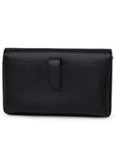 Michael Michael Kors Black Lear Extra Small Small Sac