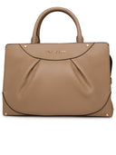 Michael Michael Kors Sat Stocks Enzo Beige Lear Bag