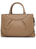 Michael Michael Kors Sat Stocks Enzo Beige Lear Bag
