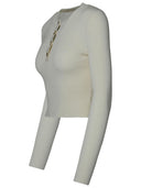 Michael Michael Kors Creme Wollpullover