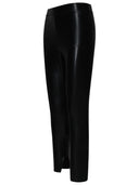 Michael Michael Kors Black Imitation Lear Leggings