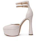 Michael Michael Kors Martina Ivory Lear Pumps
