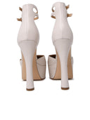 Michael Michael Kors Martina Ivory Lear Pumps