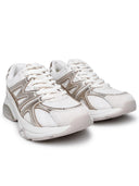 Michael Michael Kors Active Sneakers In White Fabric