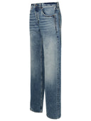 Jeans di cotone blu di Saint Laurent