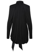 Saint Laurent Black Viscose Dress