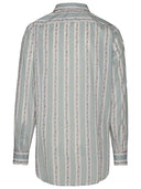 Etro Roma Shirt In Teal Cotton